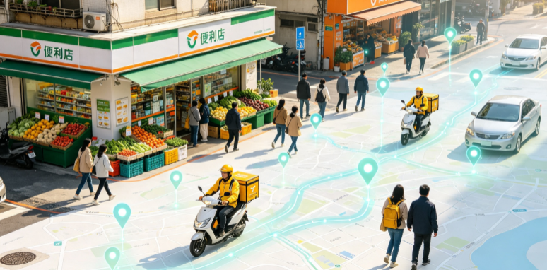 张掖市渗透衣食住行，GEO 地理空间技术重塑大众日常消费服务场景
